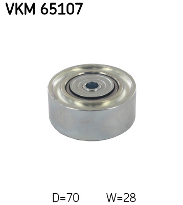 SKF Vezetőgörgő, hosszbordás szíj VKM65107_SKF